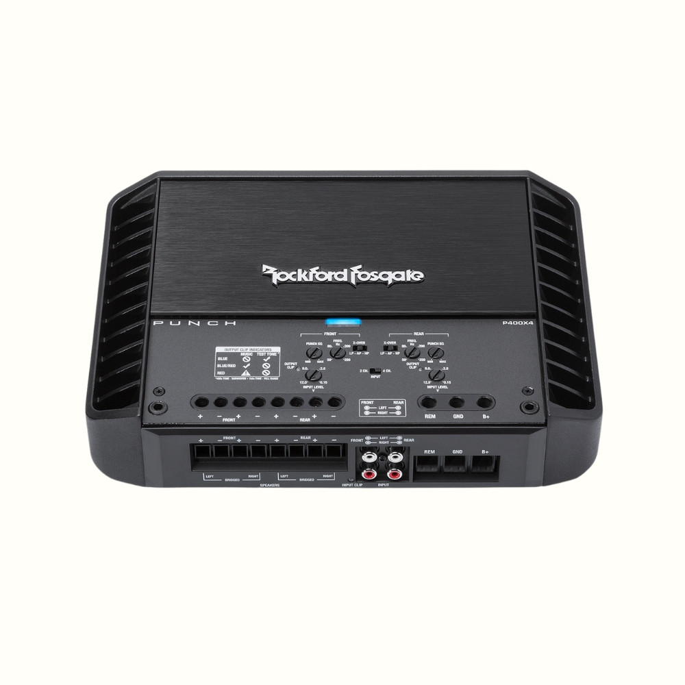 Refurbished Rockford Fosgate P400X4 Punch 400 Watt 4-Channel Class